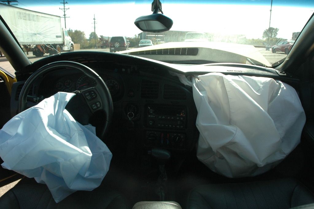 Chrysler 300 on air bags #4