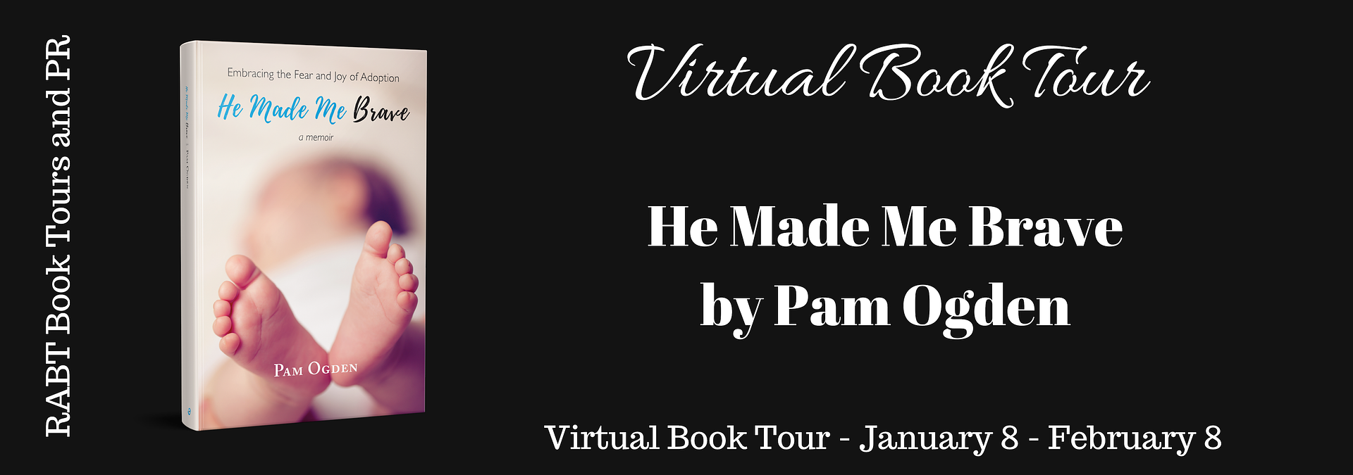 Virtual Book Tour: He Made Me Brave by Pam Ogden @Pam__Ogden #interview #nonfiction #parenting #christian @RABTBookTours