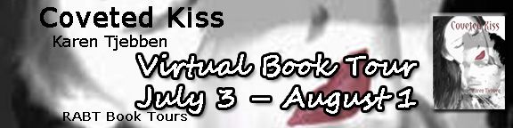 Virtual Book Tour: Coveted Kiss by @KTjebbenAuthor #interview #giveaway