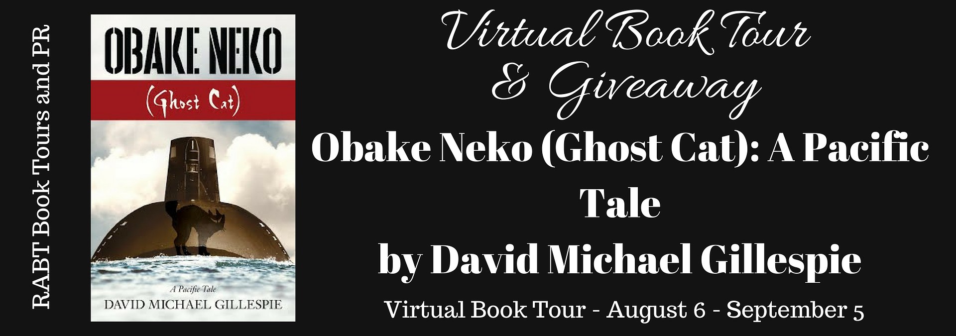Virtual Book Tour: Obake Neko (Ghost Cat) by David Michael Gillespie #interview #giveaway #mystery #historical 