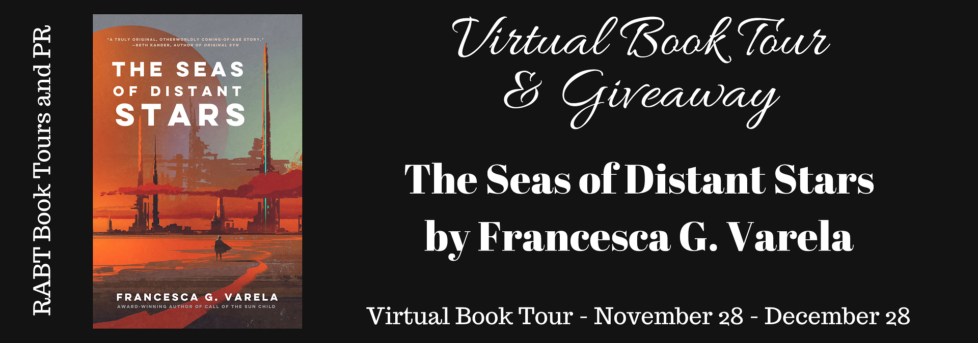 Virtual Book Tour: The Seas of Distant Stars by Francesca G. Varela @WriterFGV #interview #giveaway #sciencefiction @RABTBookTours