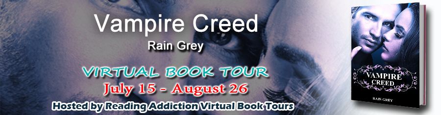 Blog Tour: Vampire Creed by Rain Grey #interview and #giveaway