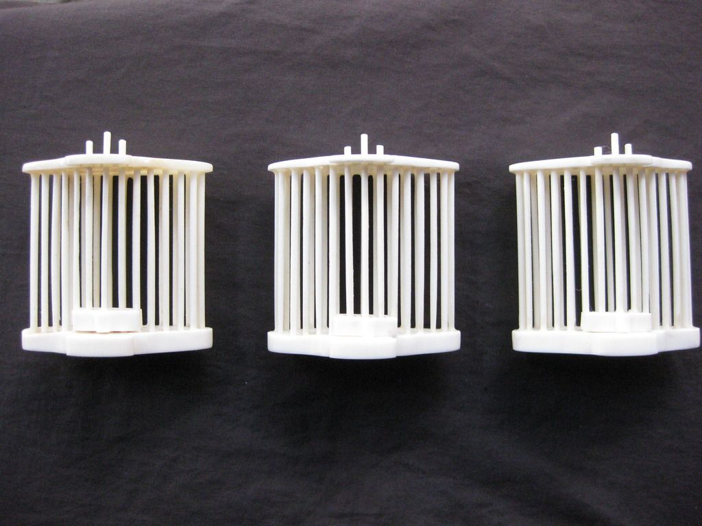 Combo phụ kiện Xương lồng khuyên & Rọ đựng cào cào bằng Xương giá cực mềm - 2