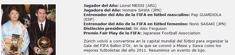 ganador del balon de oro ganador del balon de oro