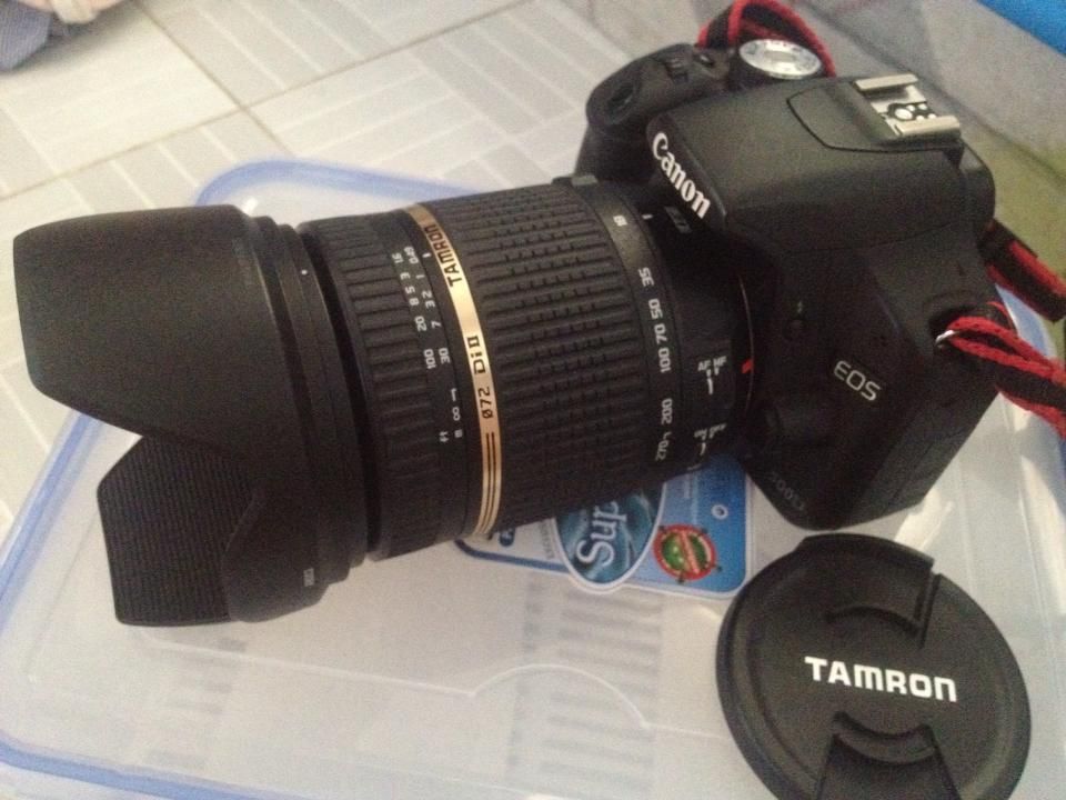 Bán Trọn Bộ Canon 500D+ Lens Tamron 18-270 DC