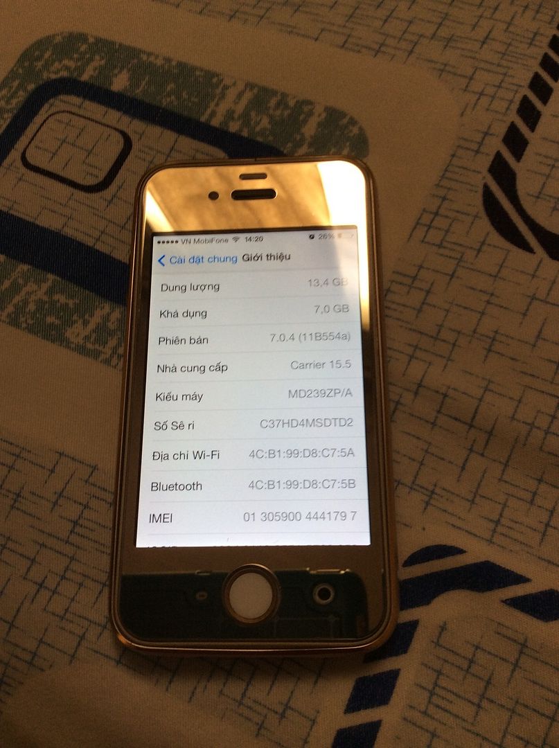 Cần Thanh Lý Iphone 4s 98% Trắng 16G Quốc Tế ZP Một Đời Chủ Hoặc Giao Lưu Androi...