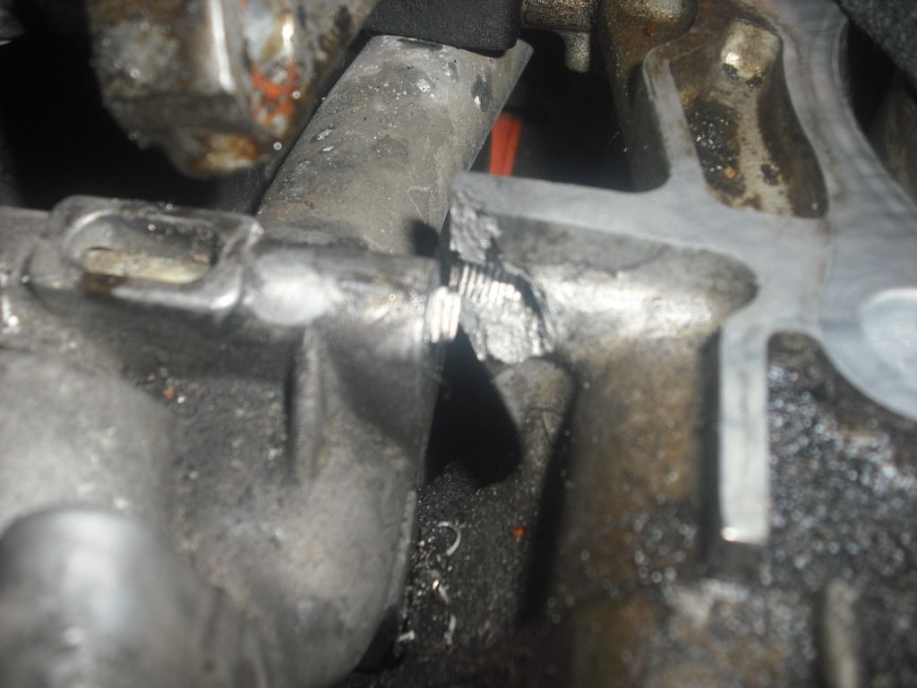 Broke the block where the thermostat housing attaches too...PICS - Honda-Tech - Honda Forum ... Broke the block where the thermostat housing attaches too...PICS - Honda-Tech - Honda Forum ...