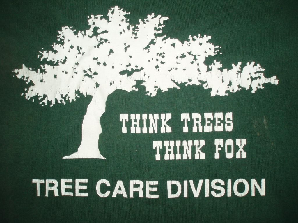 Tree service t shirts threads????