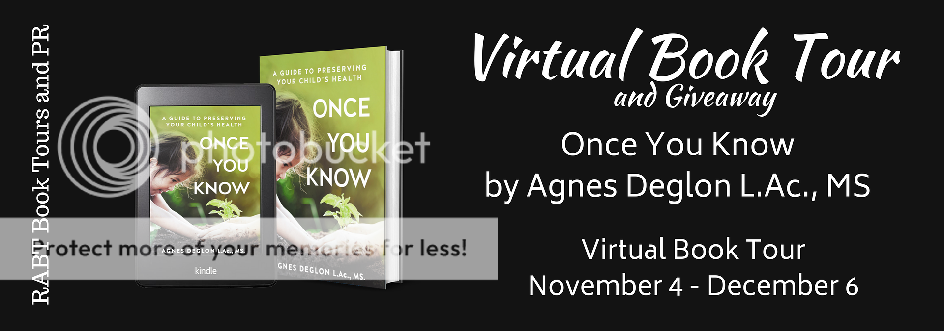 Virtual Book Tour: Once You Know by Agnes Deglon L.Ac., MS. #blogtour #nonfiction #giveaway @RABTBookTours @agnesdeglon