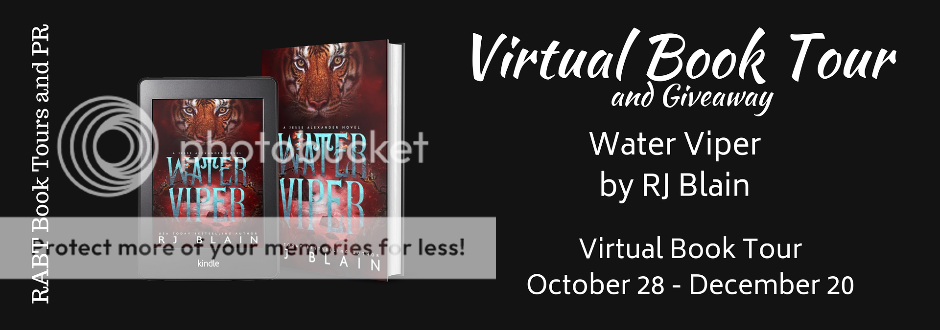 Virtual Book Tour: Water Viper by RJ Blain #blogtour #interview #urbanfantasy #fantasy #paranormal #giveaway @RABTBookTours @SneakyBookLady