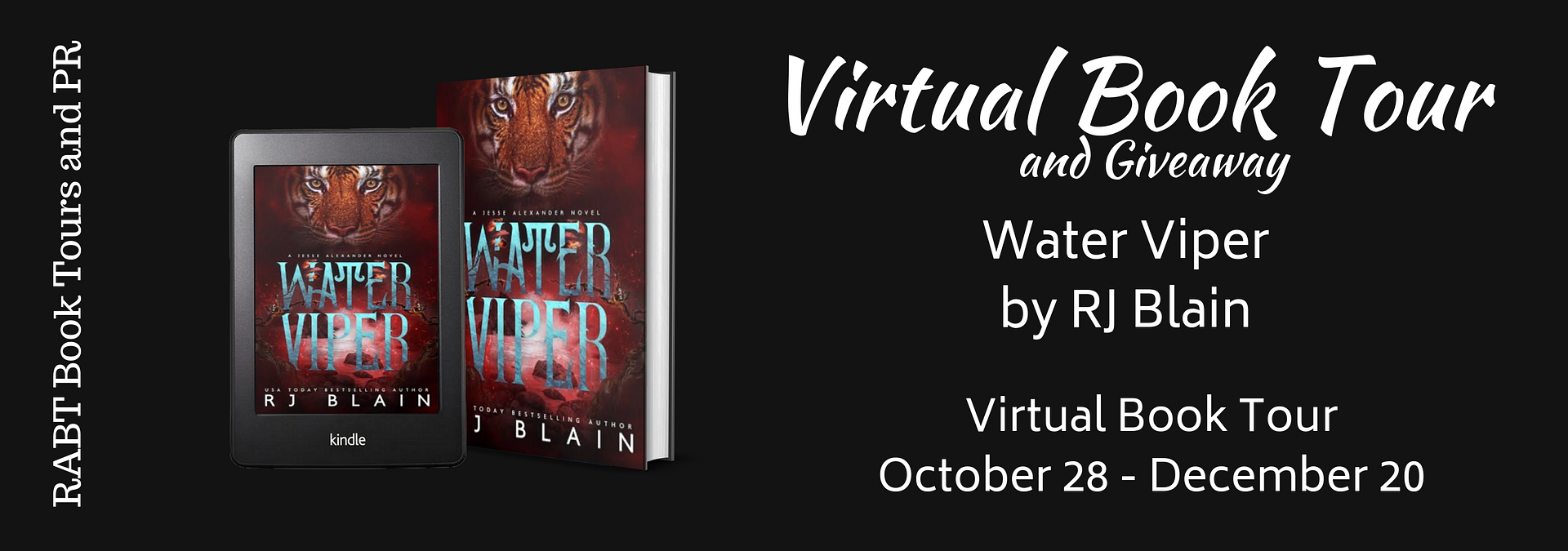 Virtual Book Tour: Water Viper by RJ Blain #blogtour #interview #urbanfantasy #fantasy #paranormal #giveaway @RABTBookTours @SneakyBookLady