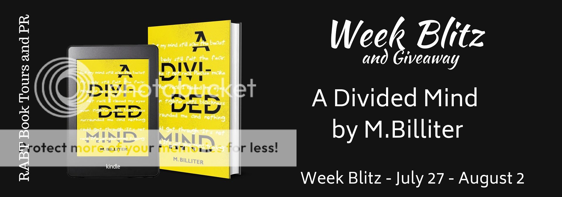 Blitz: A Divided Mind by M. Billiter @MaryBilliter #promo #thriller #excerpt #giveaway @RABTBookTours @hottreepubs