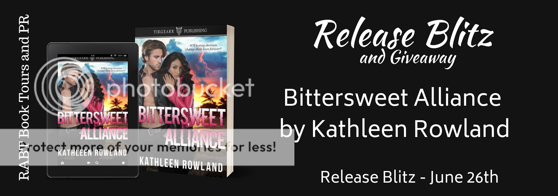 Release Blitz: Bittersweet Alliance by Kathleen Rowland @rowlandkathleen #romanticsuspense #releaseday #giveaway @RABTBookTours