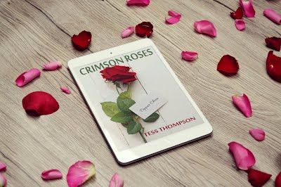  photo Crimson Roses on tablet with rose petals_zpssn9nottd.jpg