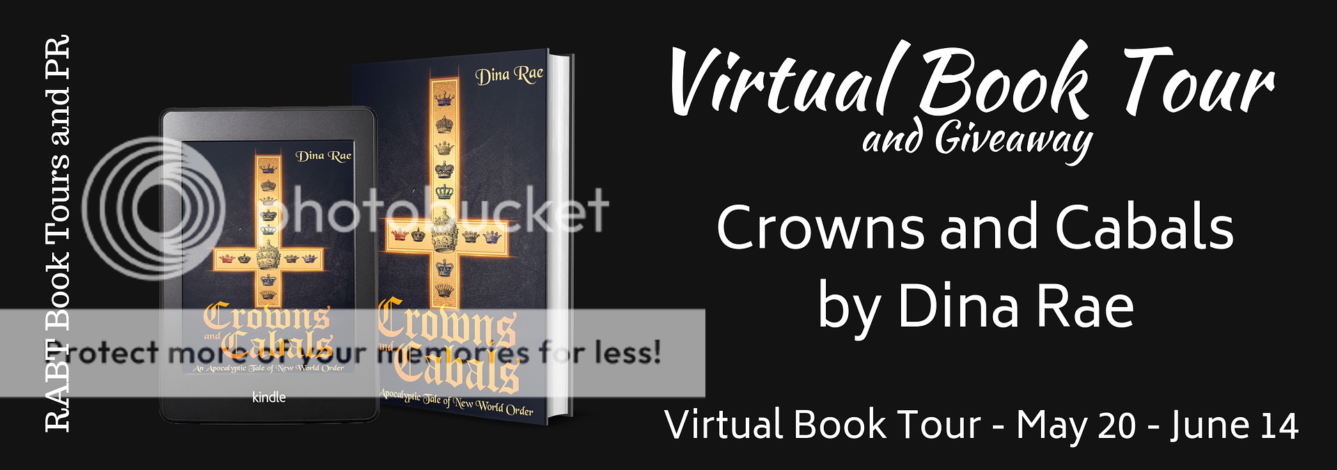 Virtual Book Tour: Crowns and Cabals by Dina Rae @HalooftheDamned #interview with the #author and a #giveaway #scifi #dystopian #christian @RABTBookTours