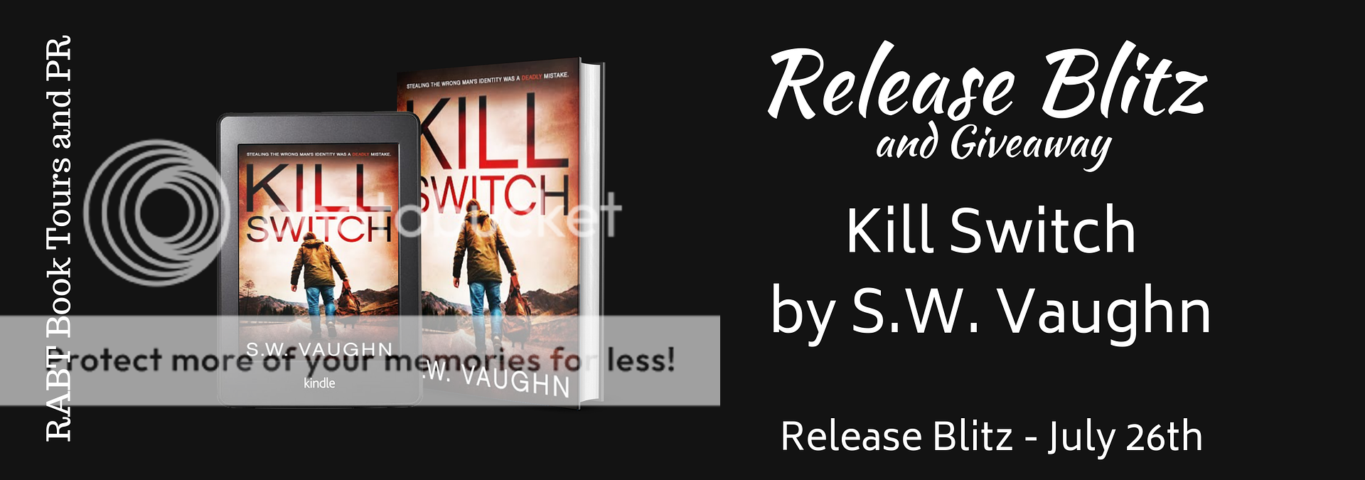 Release Blitz: Kill Switch by S.W. Vaughn #crime #thriller #psychological #releaseday #promo #giveaway #excerpt @RABTBookTours