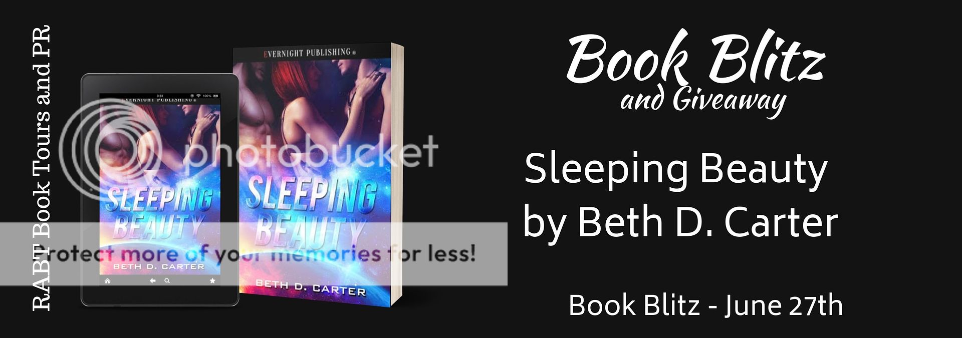 Book Blitz: Sleeping Beauty by Beth D. Carter @BethDCarter #scifi #erotica #menage #giveaway @RABTBookTours