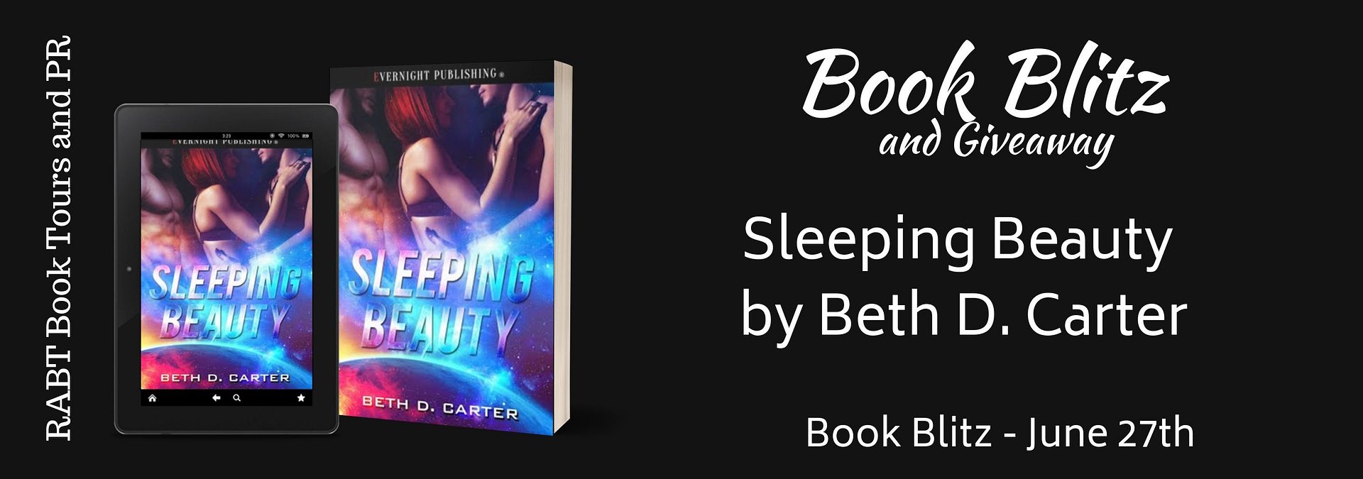 Book Blitz: Sleeping Beauty by Beth D. Carter @BethDCarter #scifi #erotica #menage #giveaway @RABTBookTours