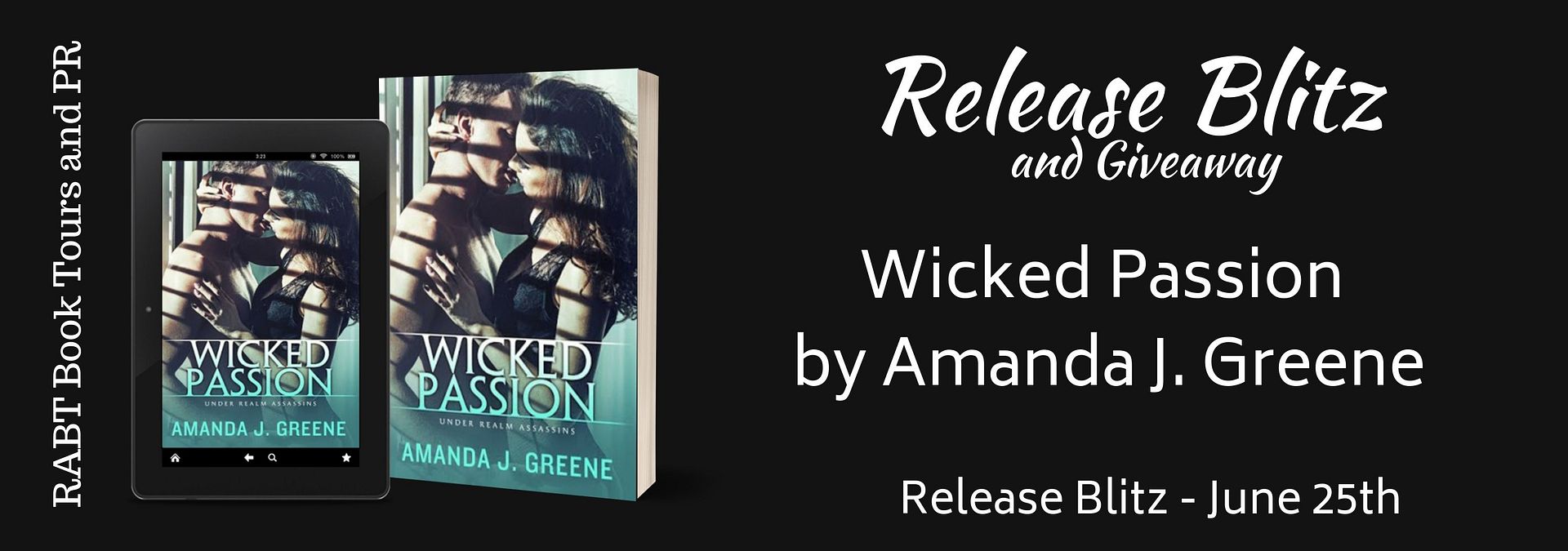 Release Blitz: Wicked Passion by Amanda J. Greene @amandajgreene1 #giveaway #paranormalromance #newrelease @RABTBookTours