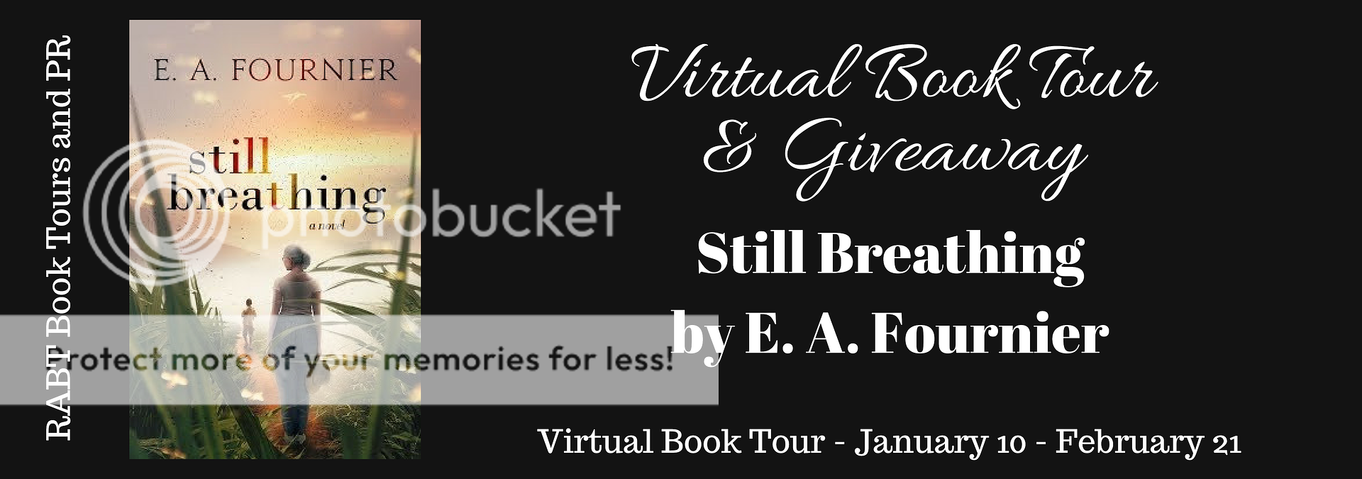 Virtual Book Tour: Still Breathing by E.A. Fournier @gammera #interview #giveaway #womensfiction @RABTBookTours