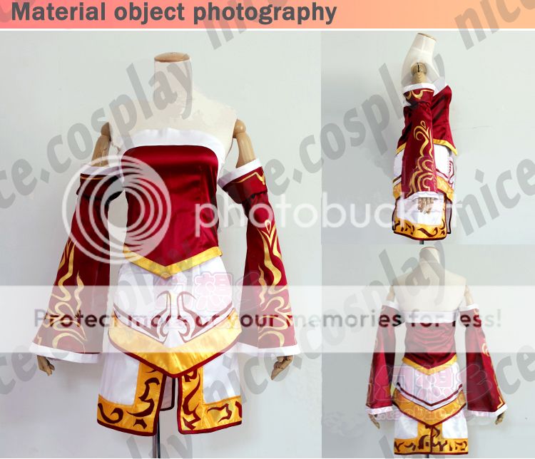 LoL League of Legends Ahri Cosplay Costume Luxury Version Any Size
