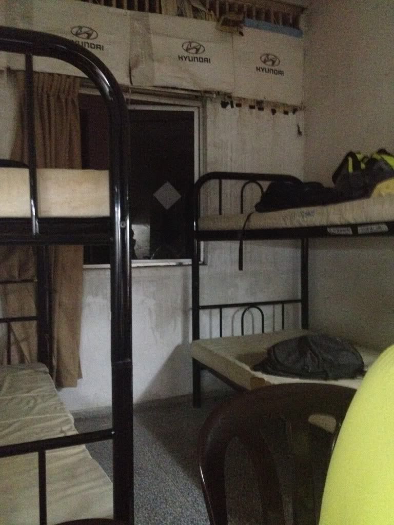 This is the hostel that I stayed at university mal