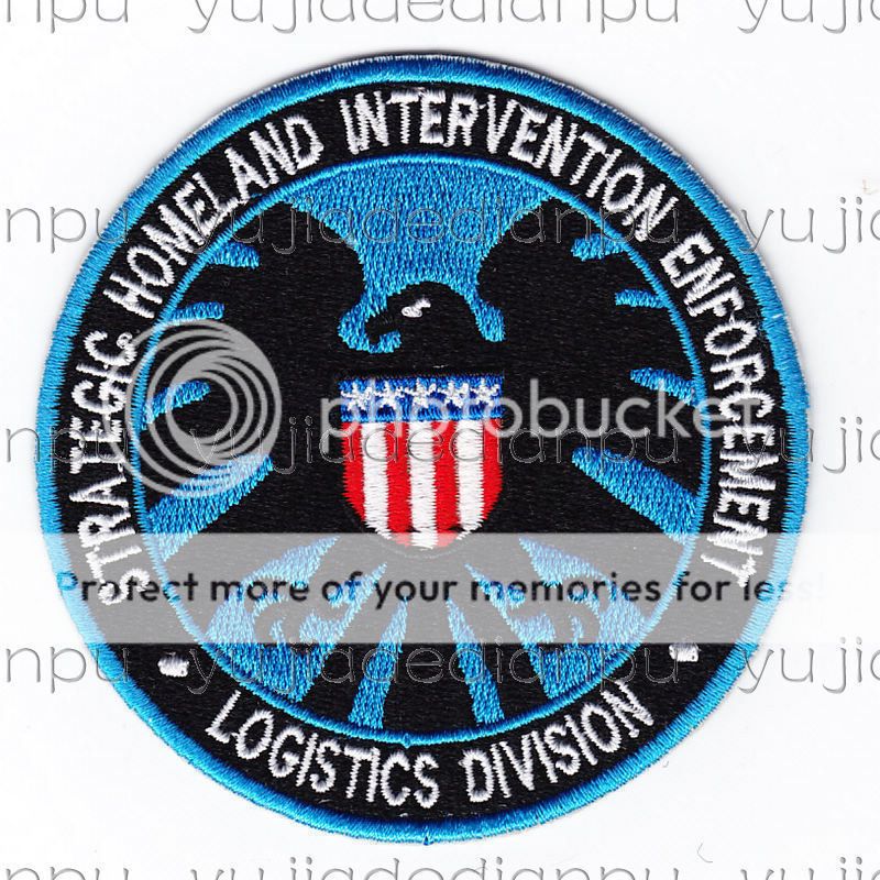 The Avengers s H I E L D Logo Velcro Patch